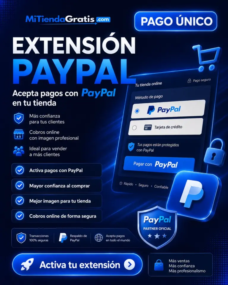 PayPal de MITIENDAGRATIS.COM en lima - extensiones