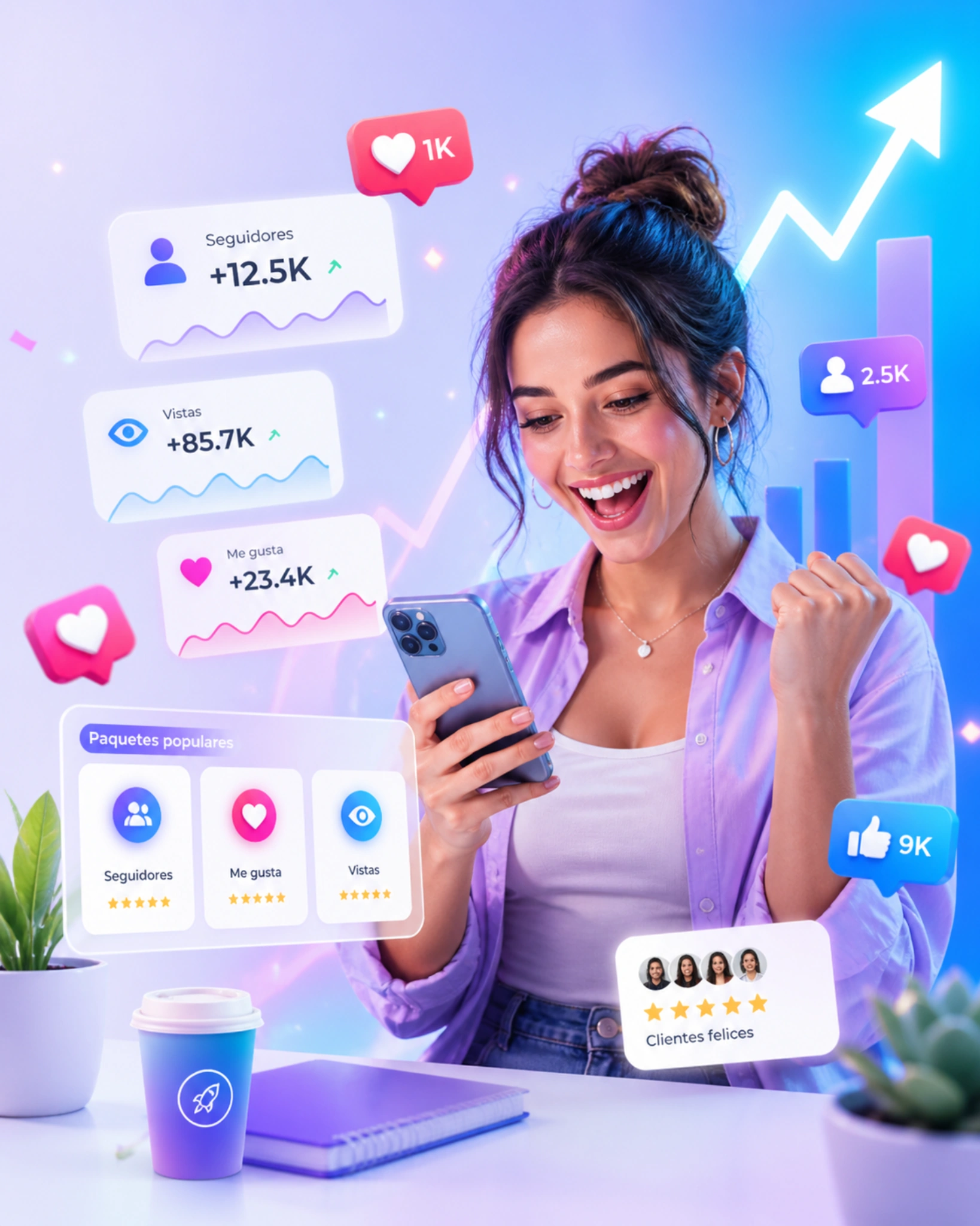 Impulsa tus redes con resultados visibles
